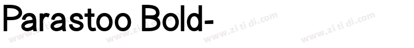 Parastoo Bold字体转换